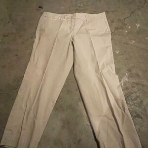 LOFT Men's Cream Chinos